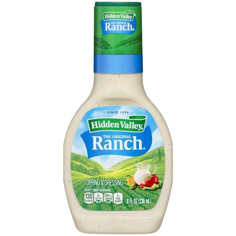 flavored bottled ranch dressing